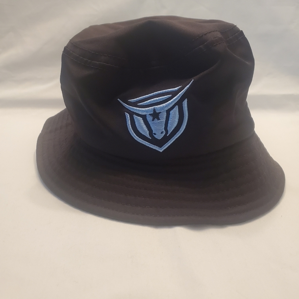Paladin Bucket Hat Black With Blue Logo